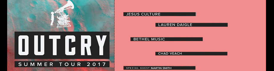 Outcry Tour: Jesus Culture, Lauren Daigle, Bethel Music & Chad Veach at Concord Pavilion