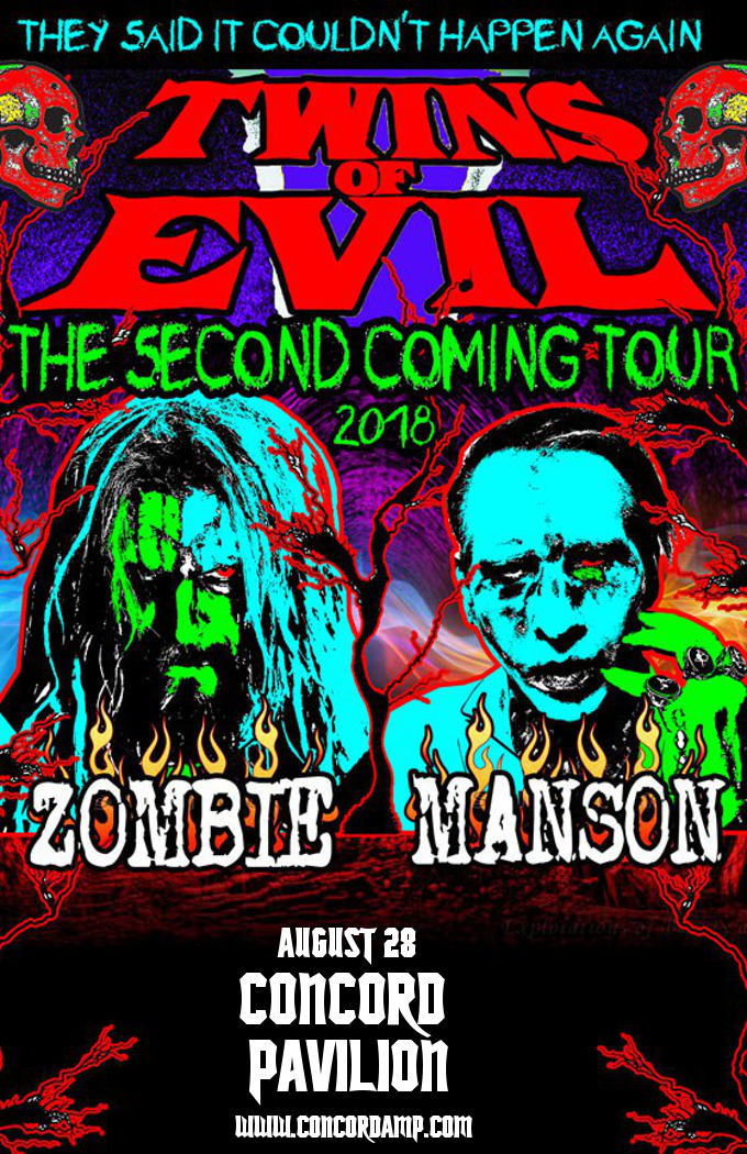 Rob Zombie & Marilyn Manson at Concord Pavilion