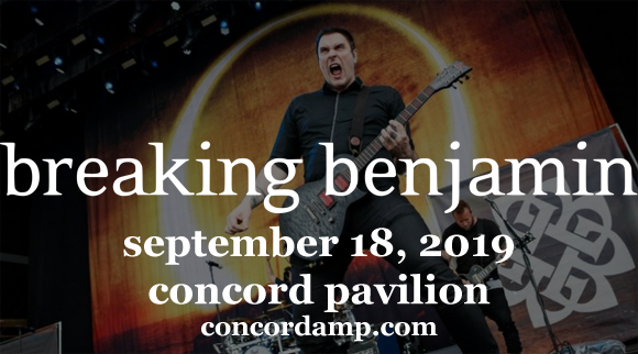 Breaking Benjamin at Concord Pavilion