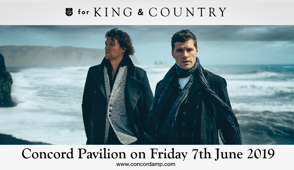 For King and Country at Concord Pavilion