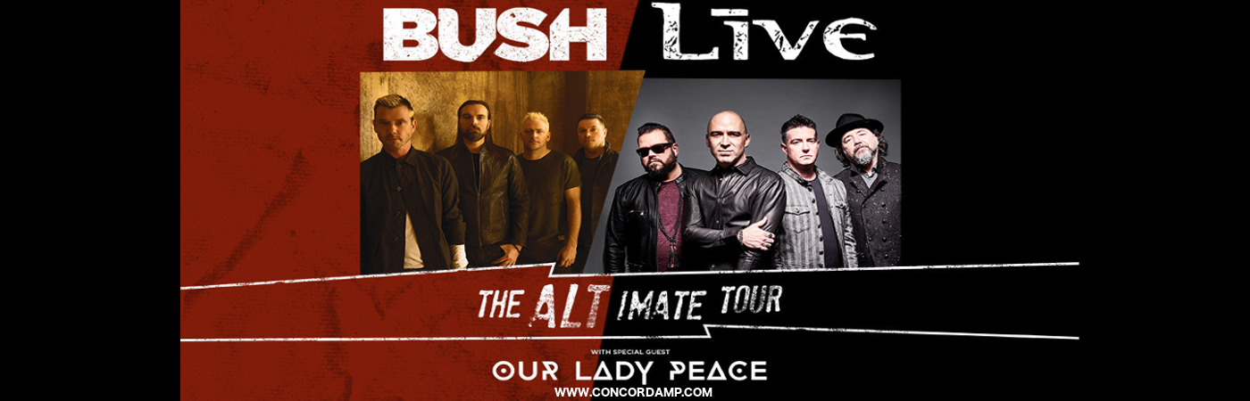 Live, Bush & Our Lady Peace at Concord Pavilion