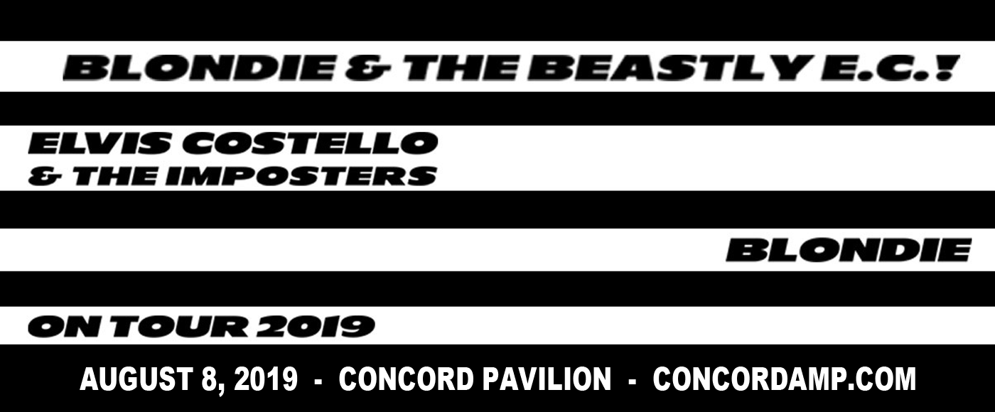 Elvis Costello & Blondie at Concord Pavilion