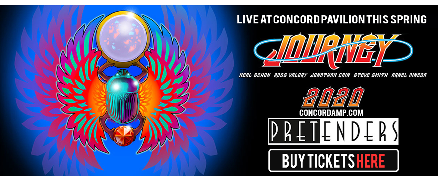 Journey & The Pretenders at Concord Pavilion tickets Journey & The Pretenders at Concord Pavilion
