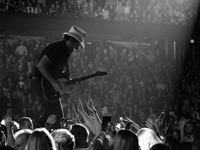 Brad Paisley, Jordan Davis & Gabby Barrett at Concord Pavilion