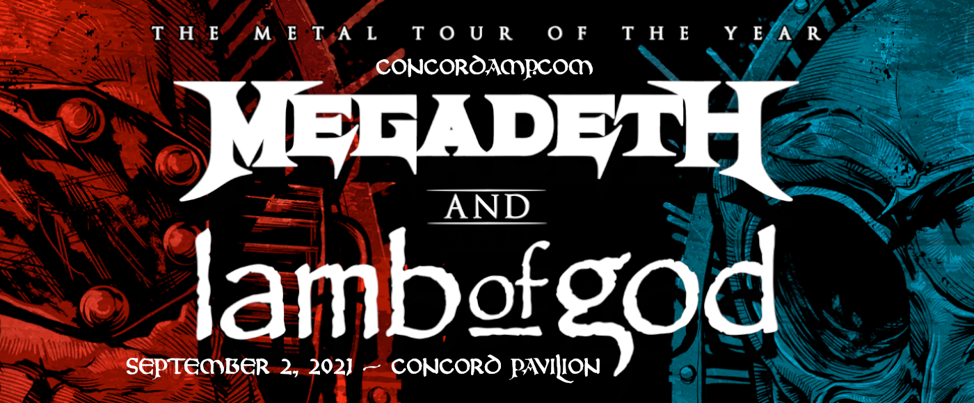 Megadeth & Lamb of God at Concord Pavilion
