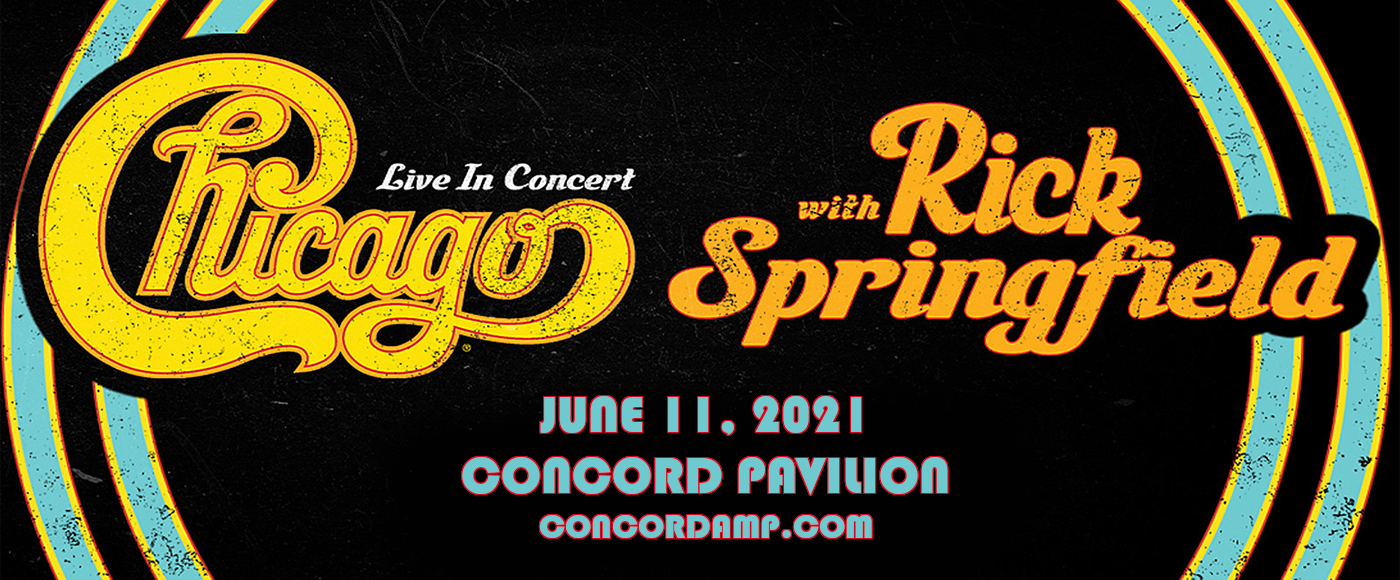 Chicago - The Band & Rick Springfield [CANCELLED] at Concord Pavilion