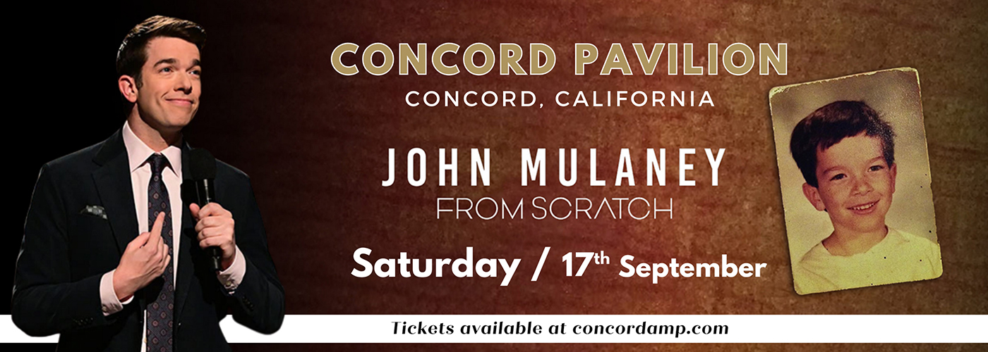 John Mulaney [CANCELLED] at Concord Pavilion
