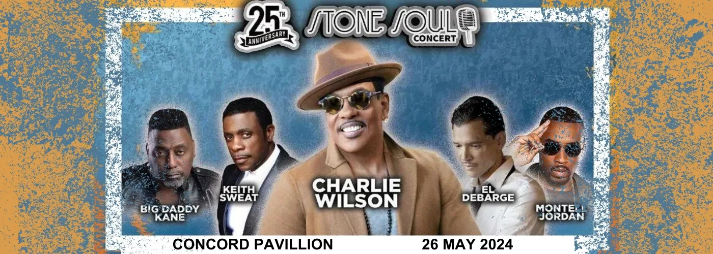 Stone Soul Concert: Charlie Wilson, Keith Sweat, El DeBarge, Big Daddy Kane &amp; Montell Jordan