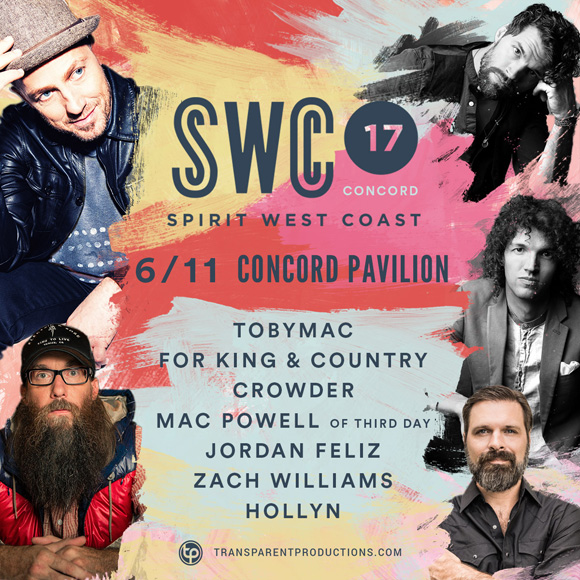 Spirit West Coast Festival: TobyMac & For King and Country at Concord Pavilion