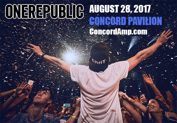 OneRepublic, Fitz and The Tantrums & James Arthur at Concord Pavilion