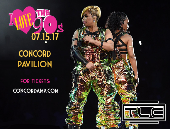 I Love The 90s: TLC, Biz Markie, Montell Jordan & Rob Base at Concord Pavilion