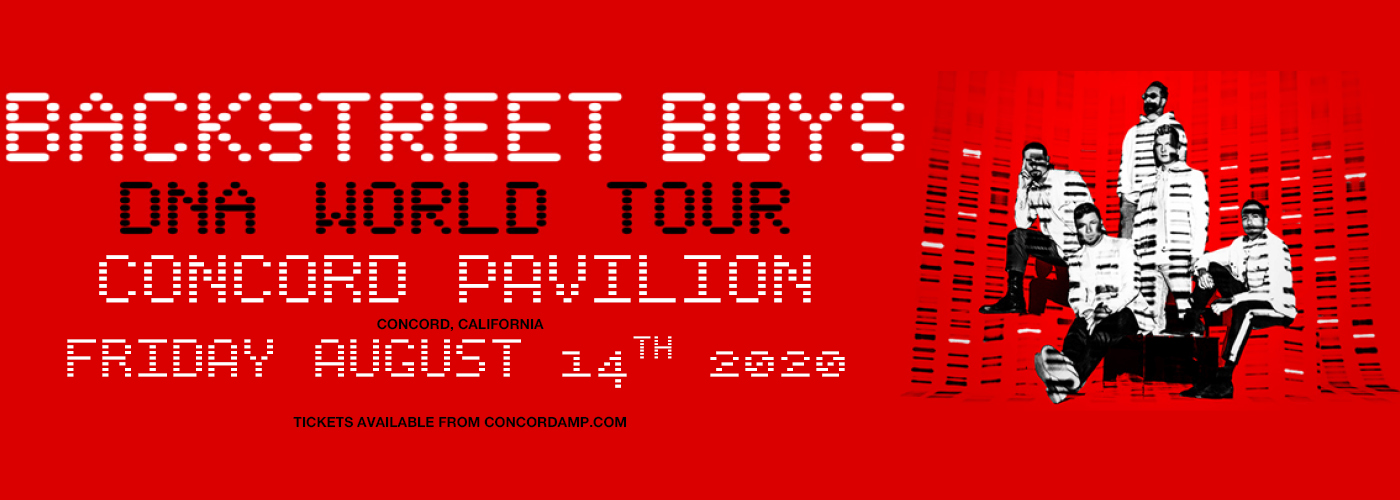 Backstreet Boys at Concord Pavilion tickets Backstreet Boys at Concord Pavilion