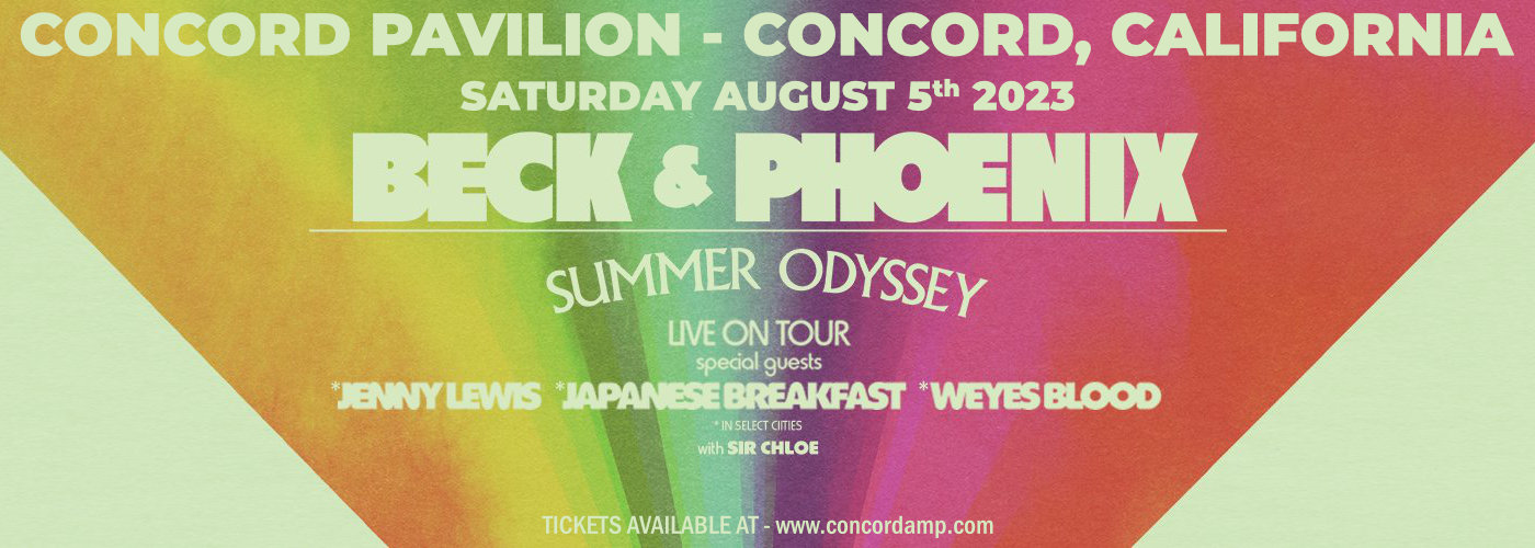 Beck & Phoenix at Concord Pavilion