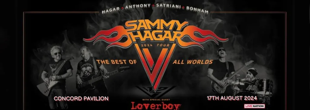 Sammy Hagar & Loverboy at Toyota Pavilion At Concord