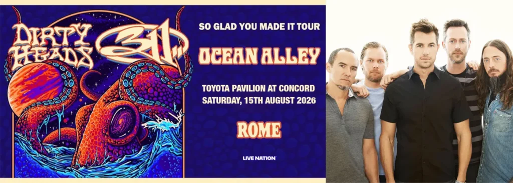 311 & Dirty Heads at Toyota Pavilion At Concord