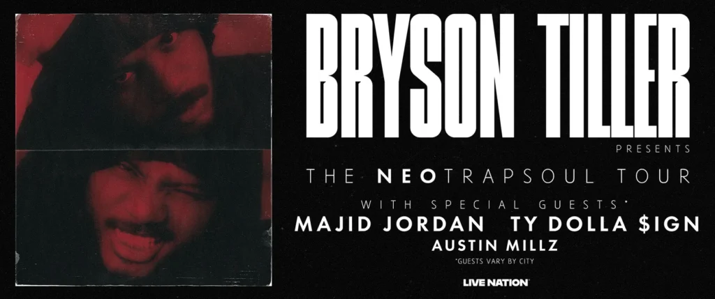 Bryson Tiller at Toyota Pavilion At Concord